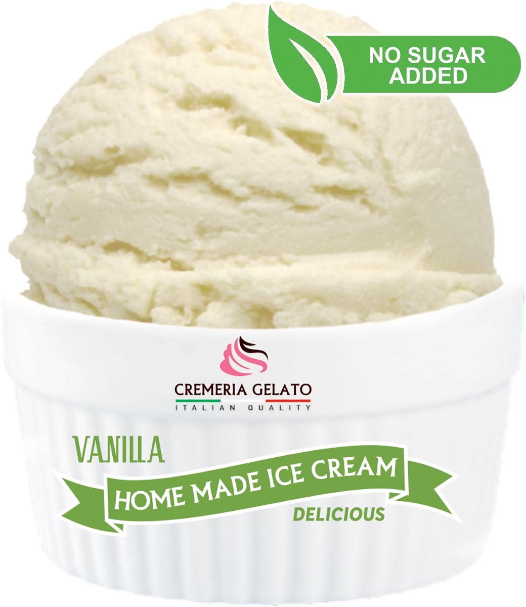 Μείγμα Παγωτού Home Made Ice Cream Vanilla Χωρίς Ζάχαρη