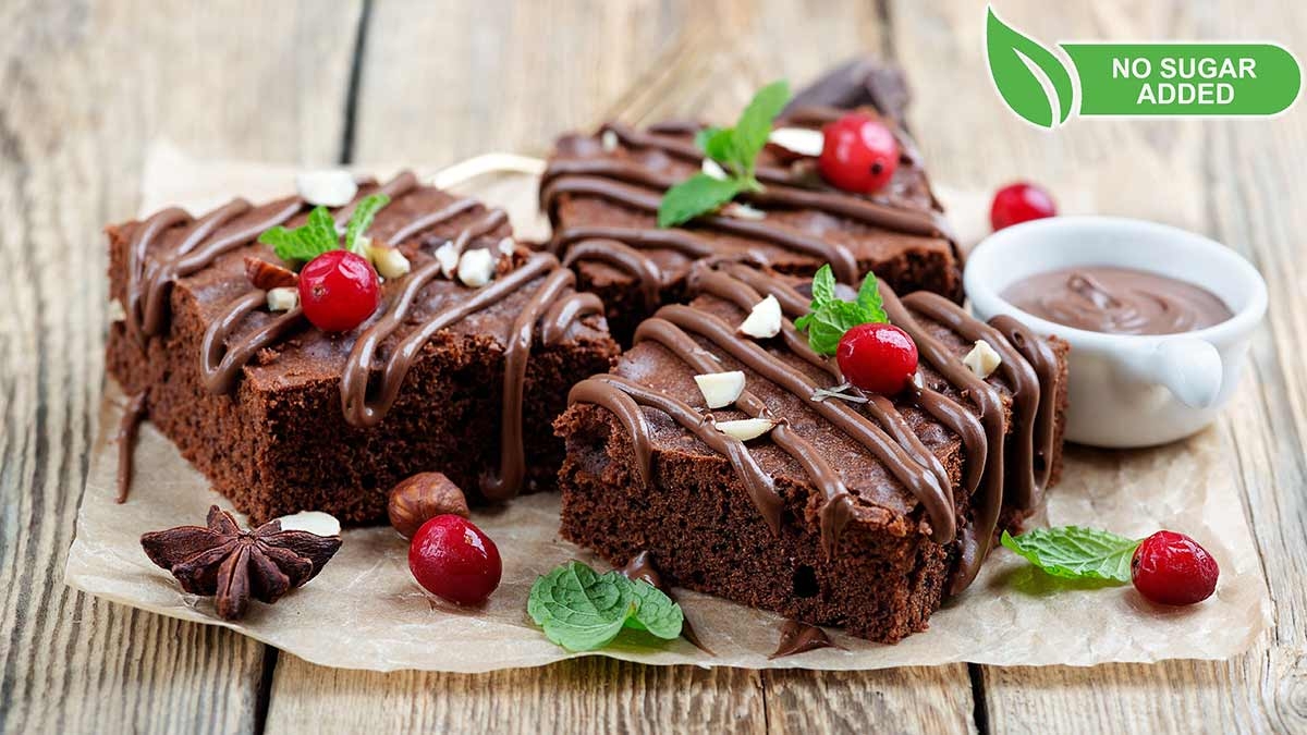 Μείγμα Επιδόρπιου Brownies Choco Χωρίς Ζάχαρη