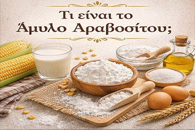 Άμυλο Αραβοσίτου: Τι είναι και ποια η Χρήση του